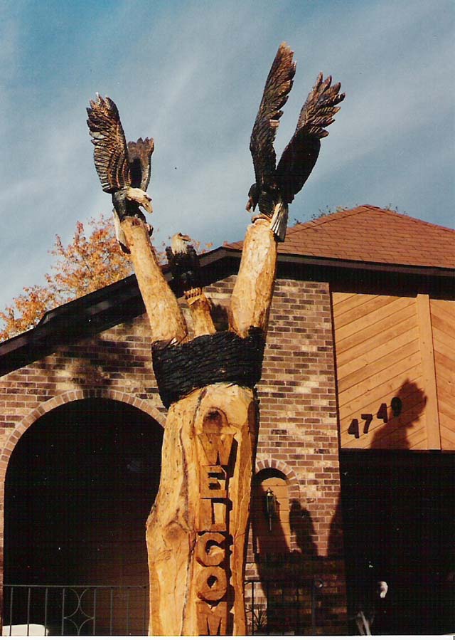 Eagles on Tree